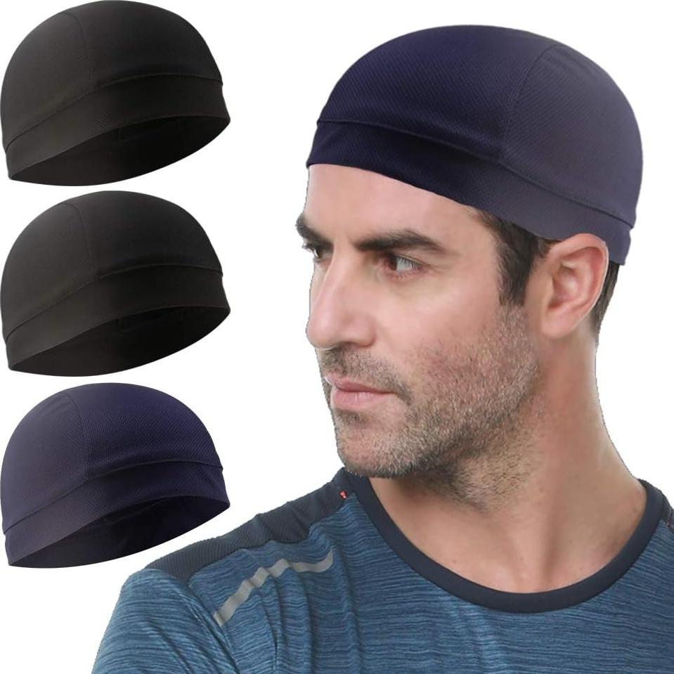 Paquete de 3 Gorras Enfriadoras Baku Silk para Ciclismo