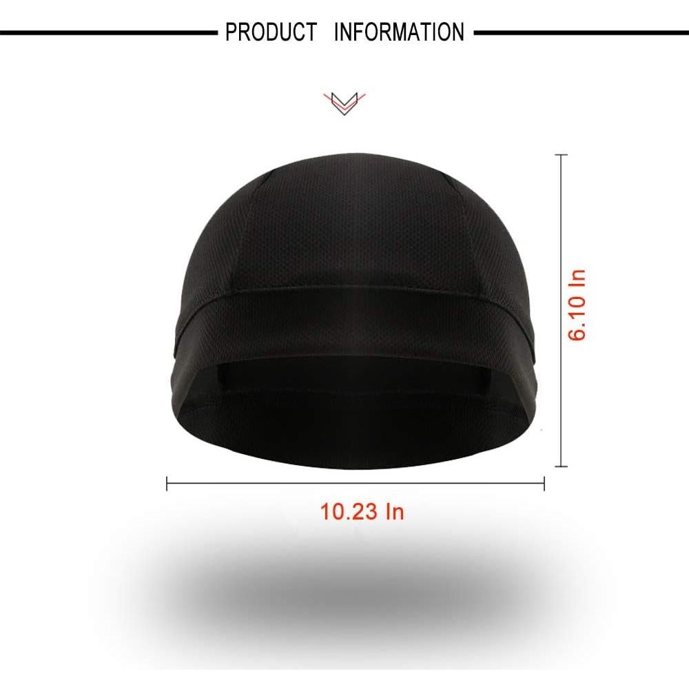 Paquete de 3 Gorras Enfriadoras Baku Silk para Ciclismo