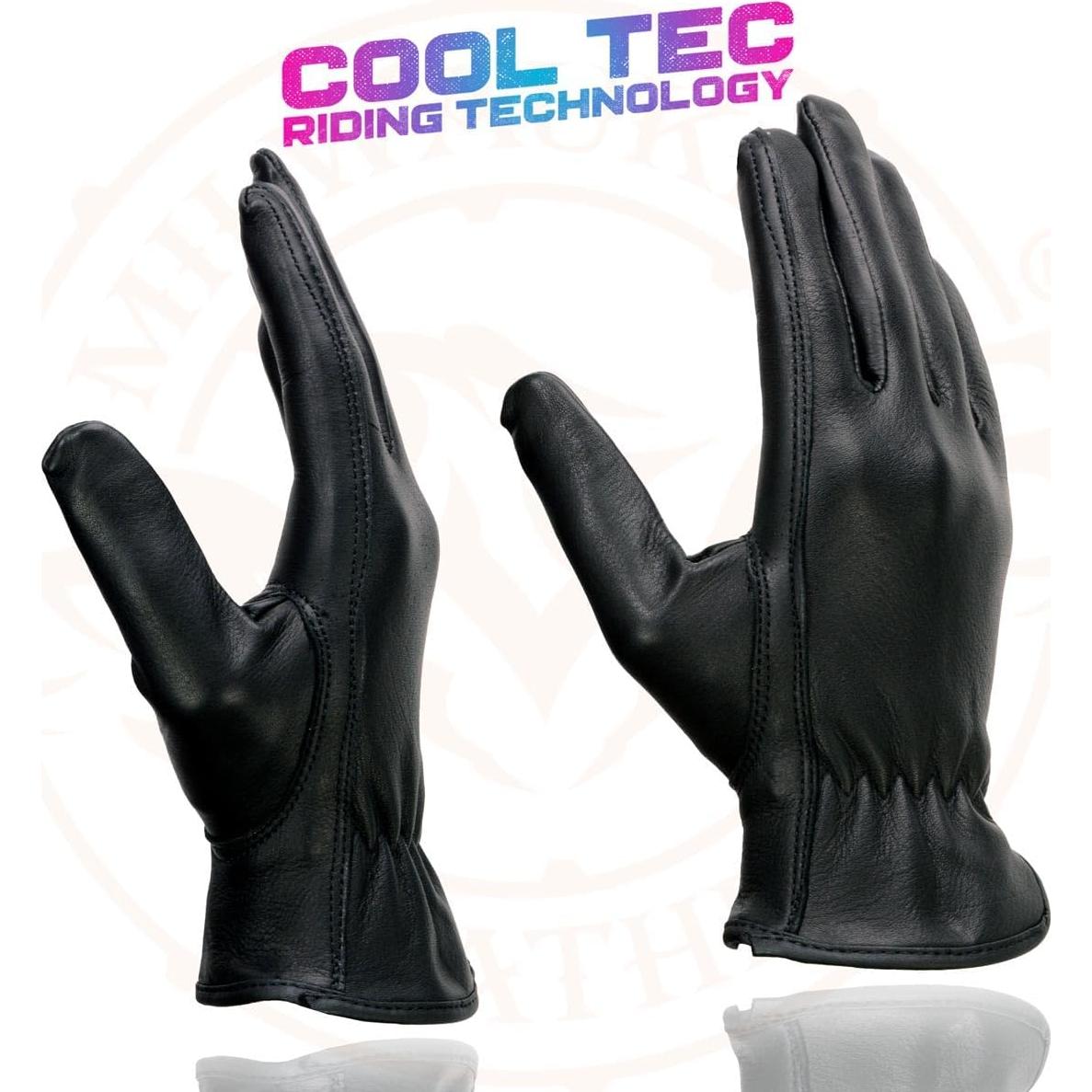 Guantes de Cuero Cool-Tec para Mujeres Milwaukee 2X Negro