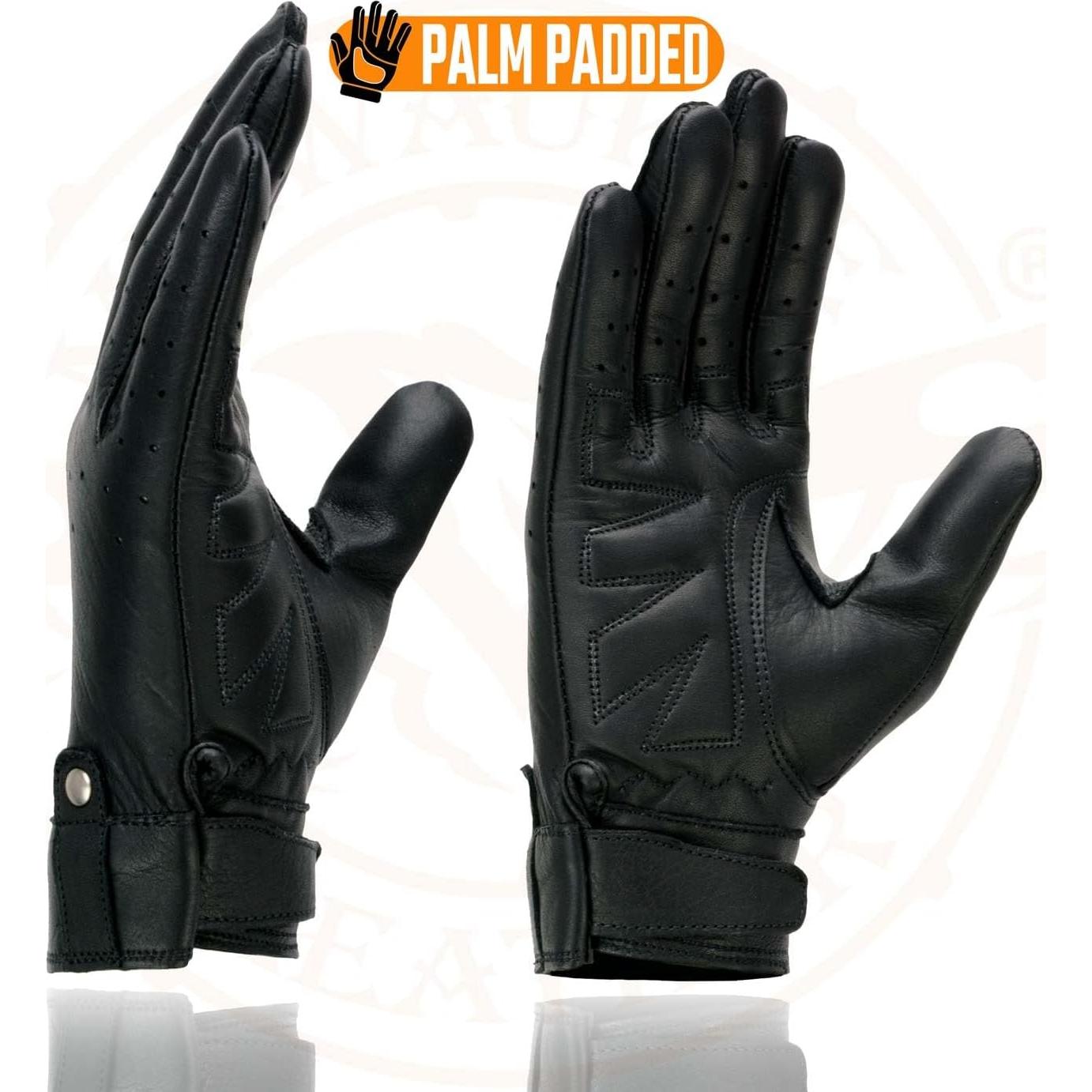 Guantes de Conducción de Cuero Milwaukee Leather - Grande