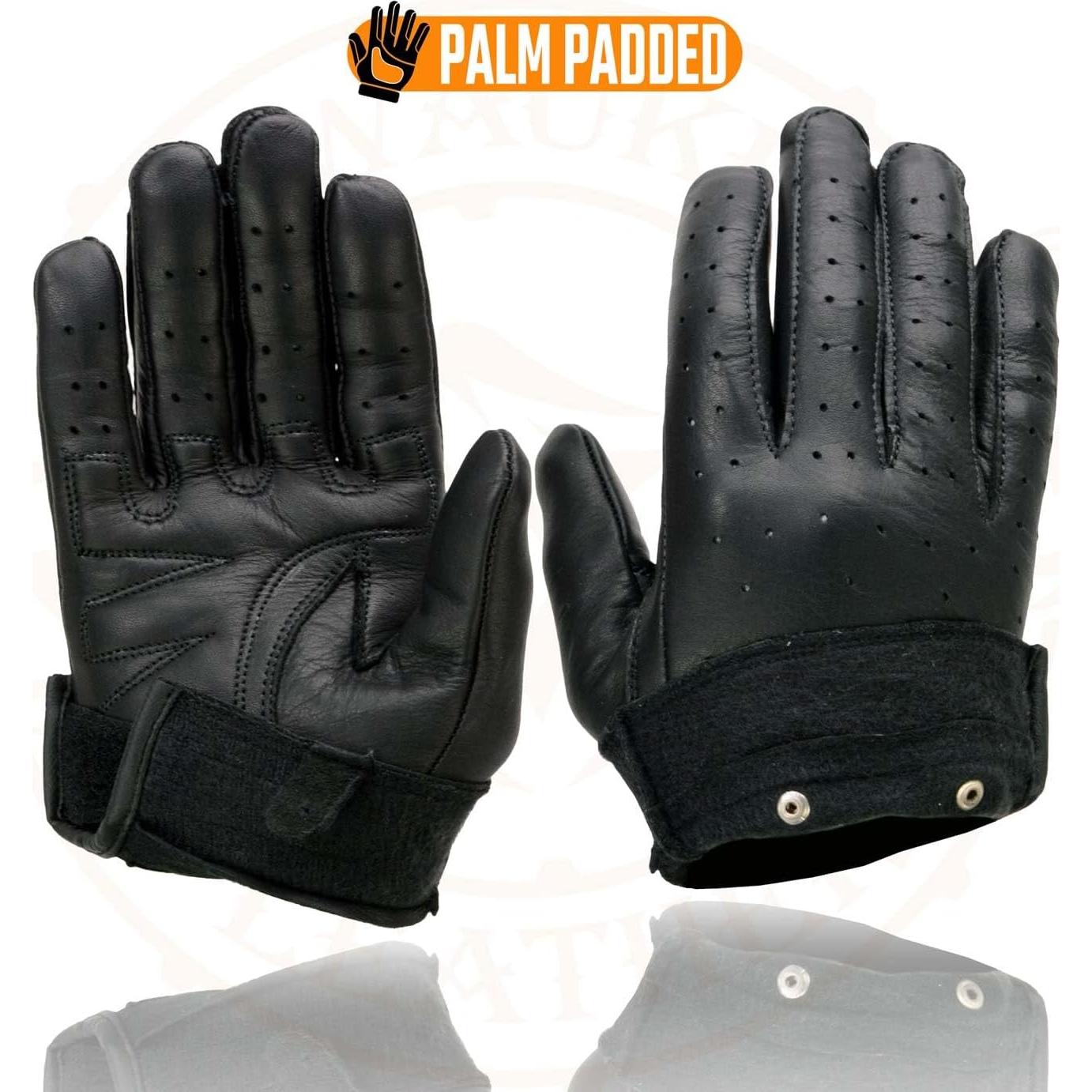 Guantes de Conducción de Cuero Milwaukee Leather - Grande