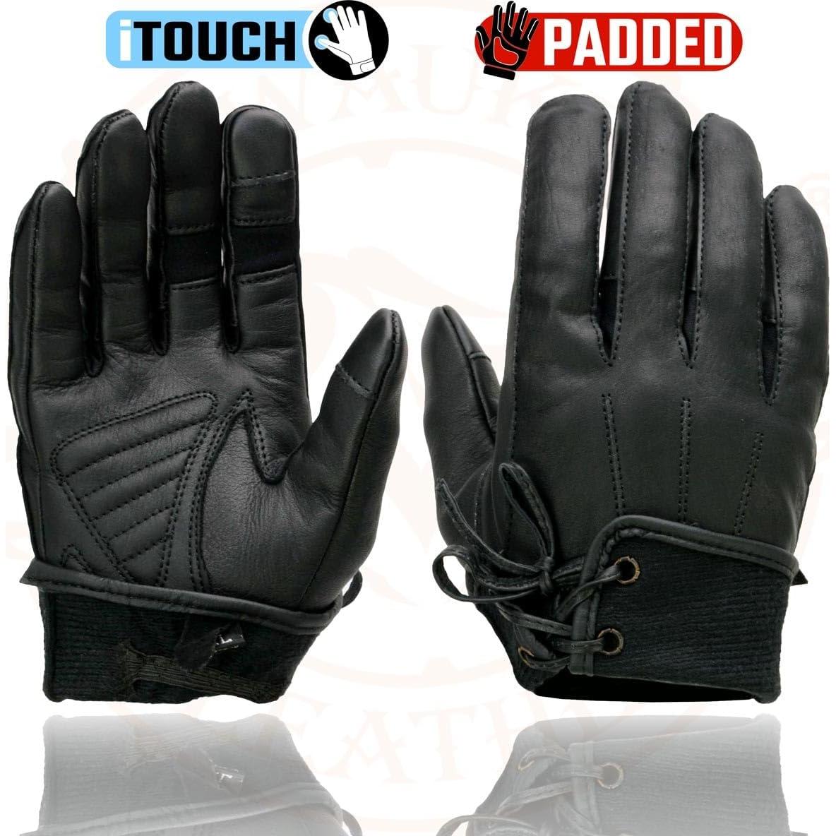 Guantes de Conducción de Cuero Milwaukee Leather MG7770 - Pequeño