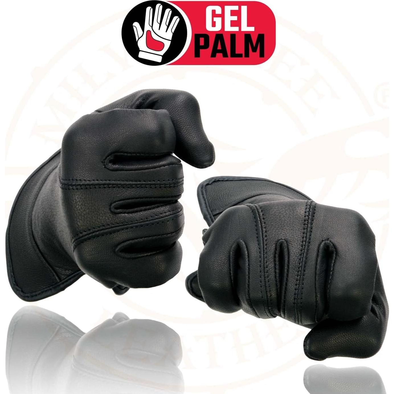 Guantes de Conducción de Cuero Milwaukee Leather MG7700 - Pequeño