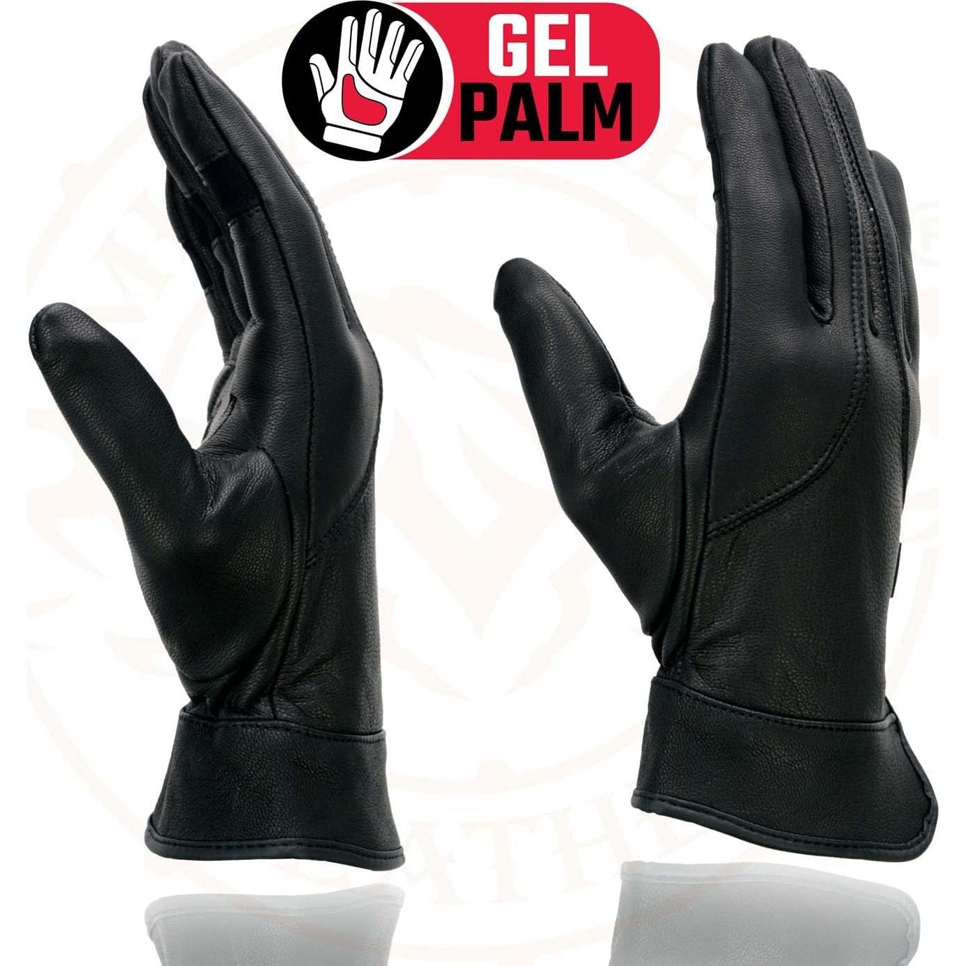 Guantes de Conducción de Cuero Milwaukee Leather MG7700 - Pequeño