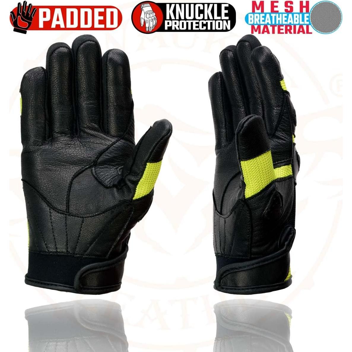 Guantes de Conducción de Cuero Milwaukee Leather - Medianos
