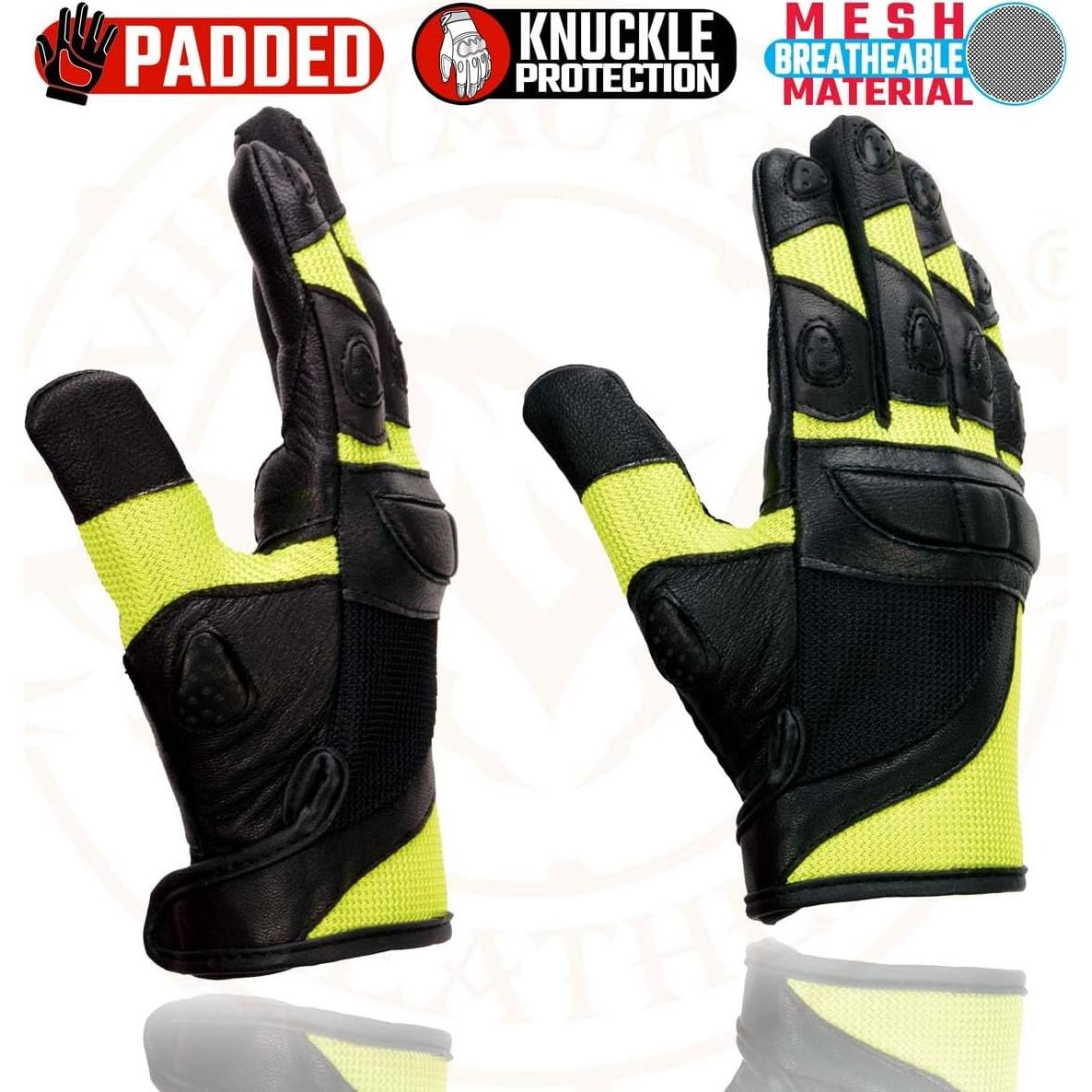 Guantes de Conducción de Cuero Milwaukee Leather - Pequeño