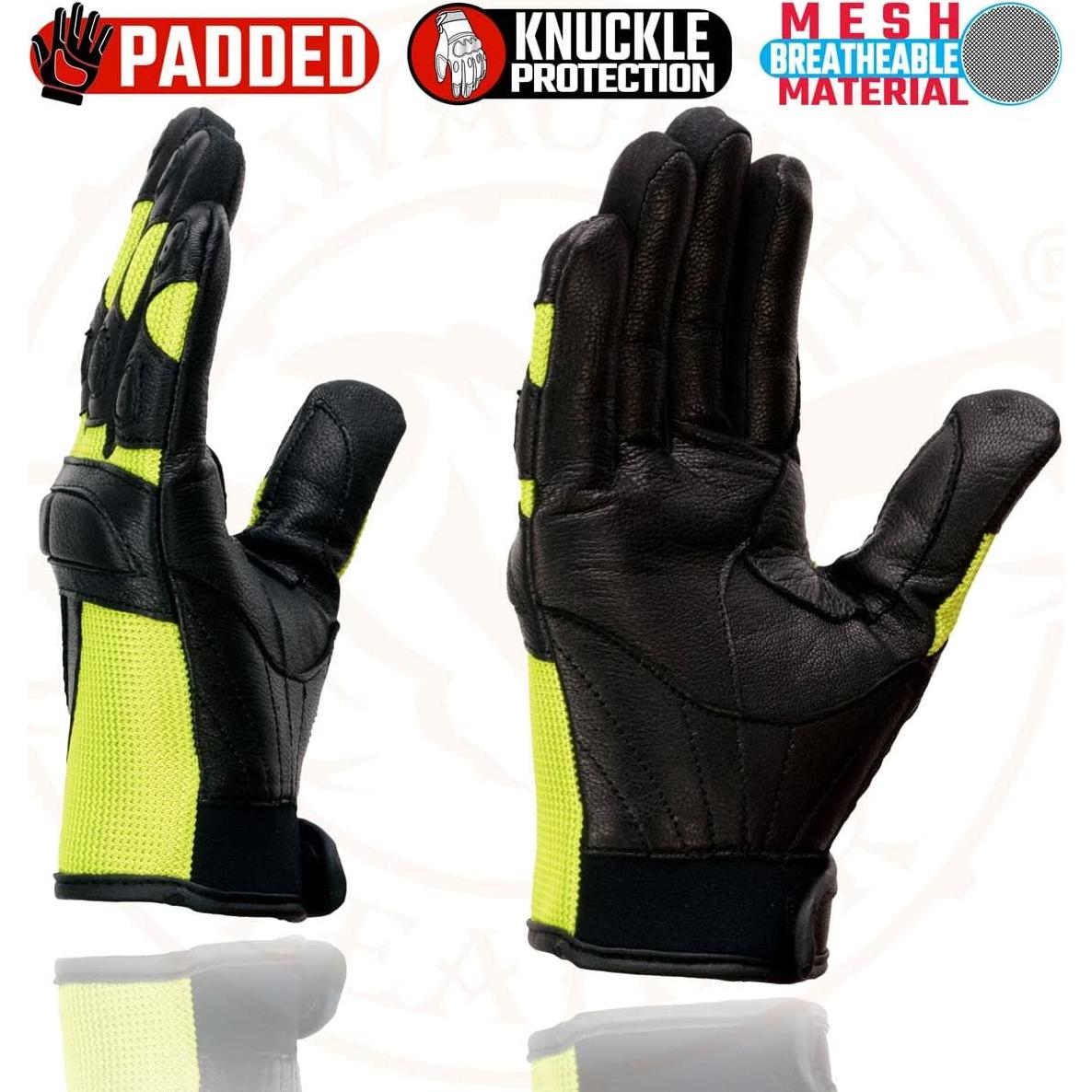Guantes de Conducción de Cuero Milwaukee Leather - Pequeño