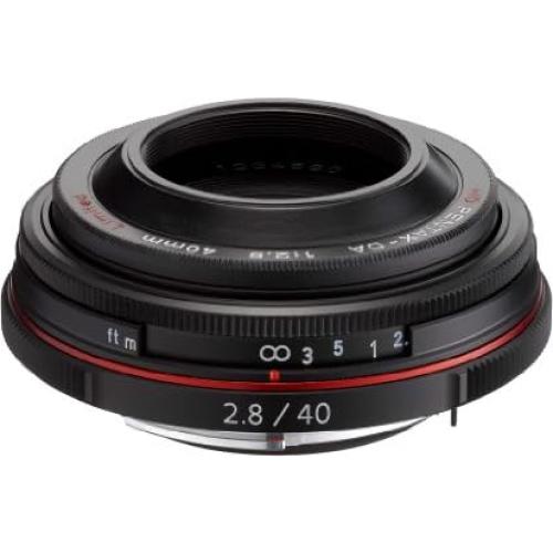 Lente Monofocal Pentax DA 40mm F2.8 Limitado Negro