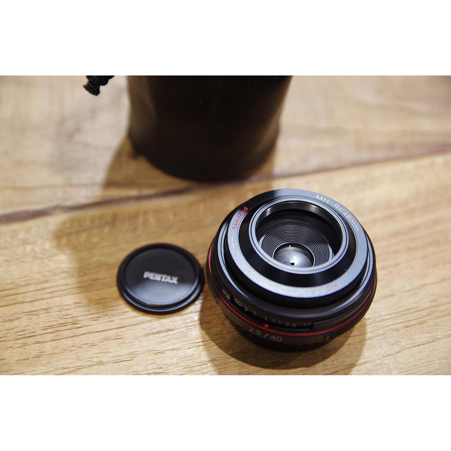 Lente Monofocal Pentax DA 40mm F2.8 Limitado Negro
