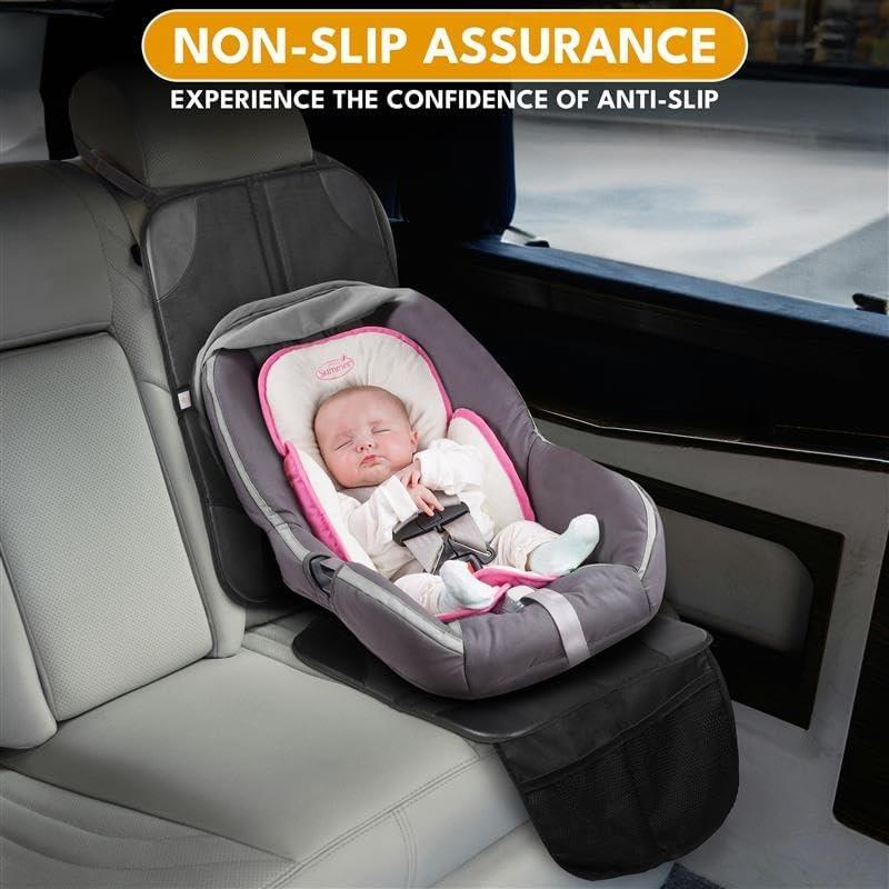 Protector de Asiento de Coche EcoNour 600D Impermeable Negro