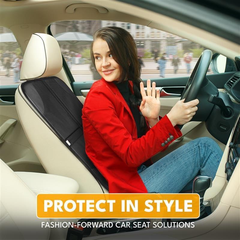 Protector de Asiento de Coche EcoNour 600D Impermeable Negro