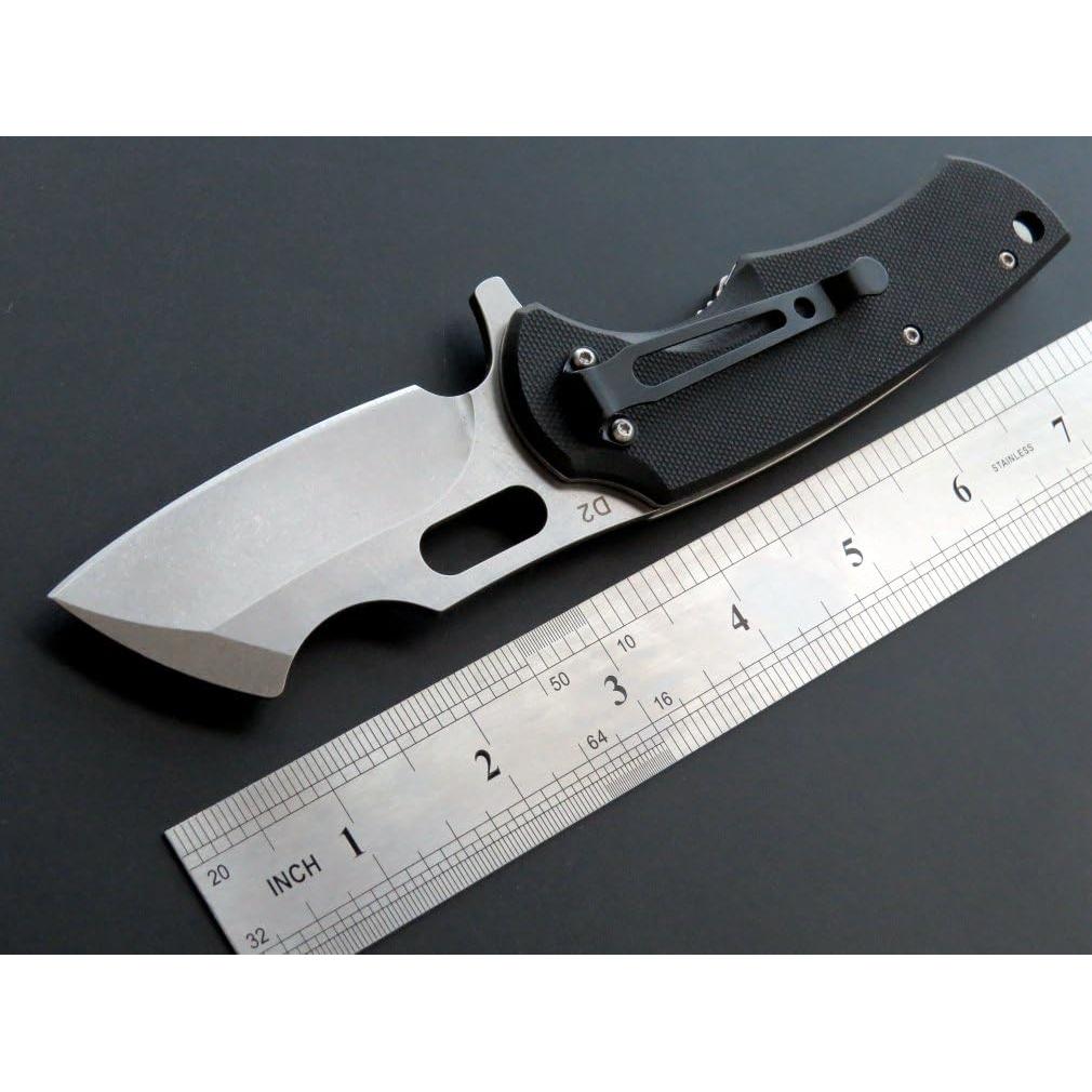 Cuchillo Plegable Eafengrow EF13 Hoja D2 Mango G10 19cm