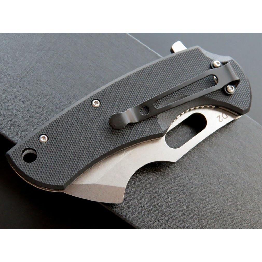 Cuchillo Plegable Eafengrow EF13 Hoja D2 Mango G10 19cm