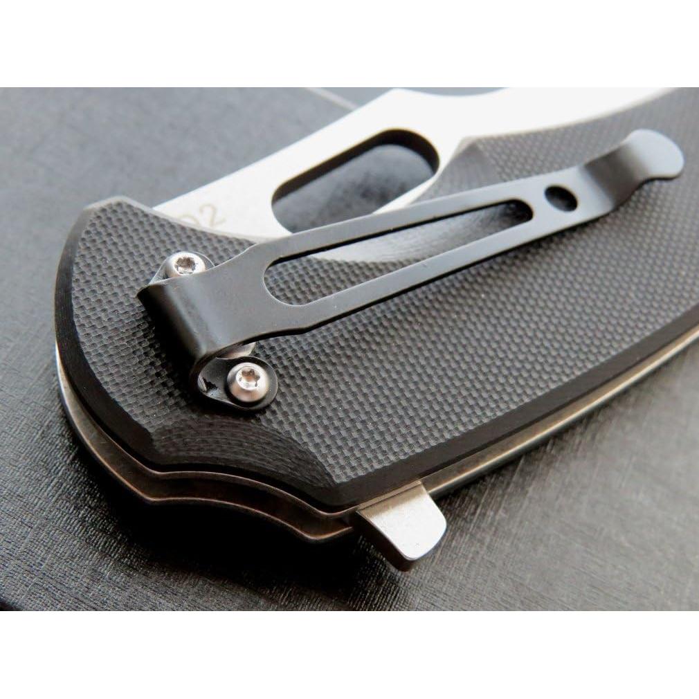 Cuchillo Plegable Eafengrow EF13 Hoja D2 Mango G10 19cm