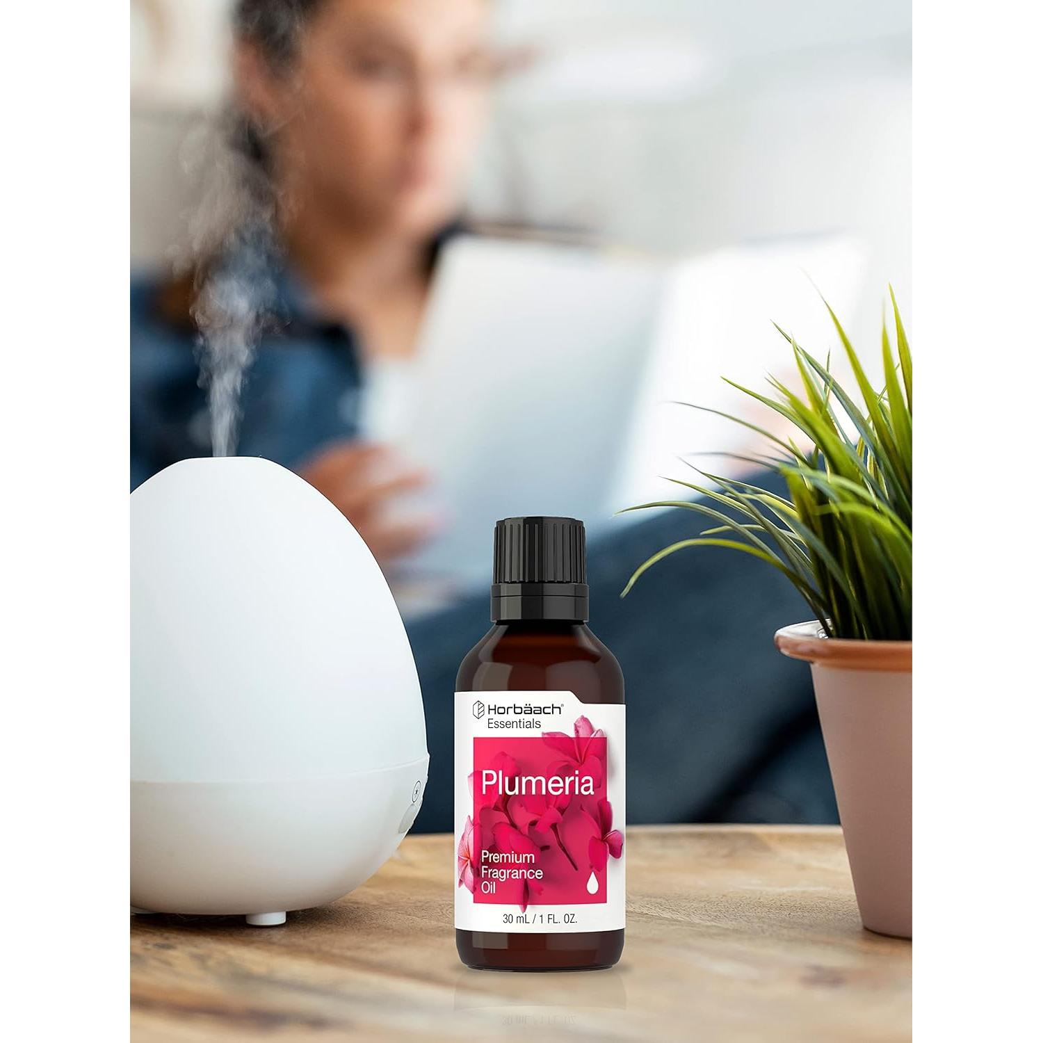 Aceite de Fragancia Plumeria Horbaach | 30ml | Premium para Velas y Jabones