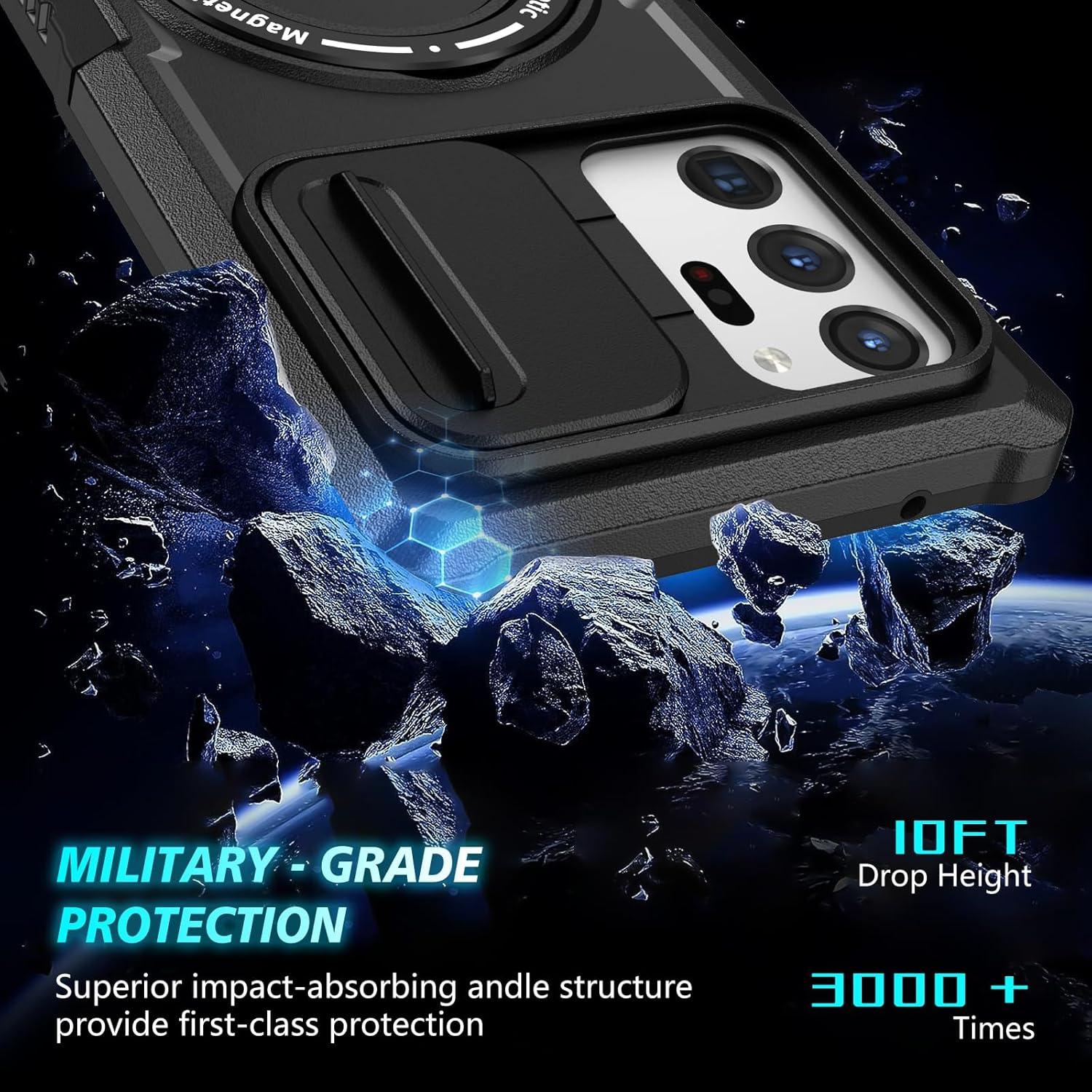 Funda Samsung Galaxy Note 20 Ultra 5G con Soporte Magnético Negro