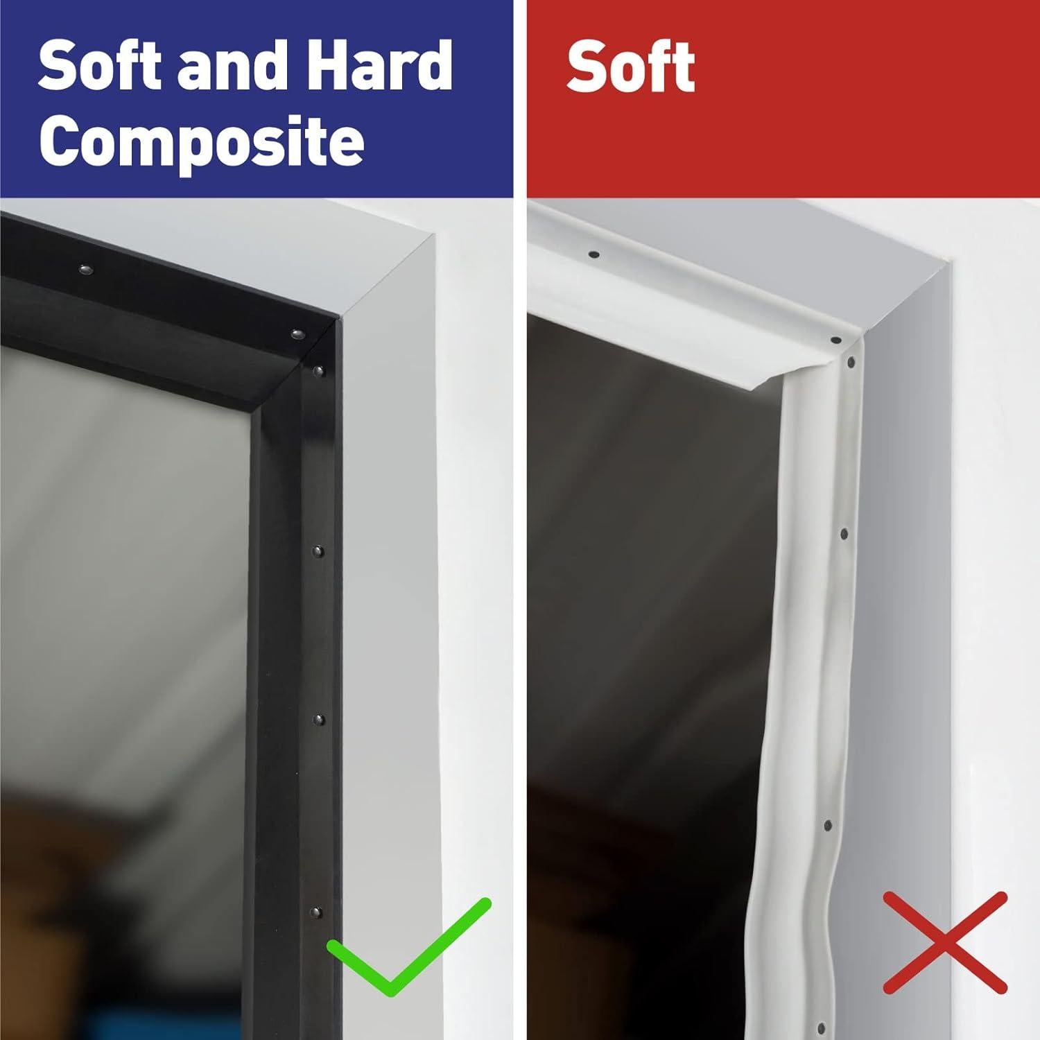 Sello de Puerta de Garaje FOSLUOC 10.5m Negro Universal