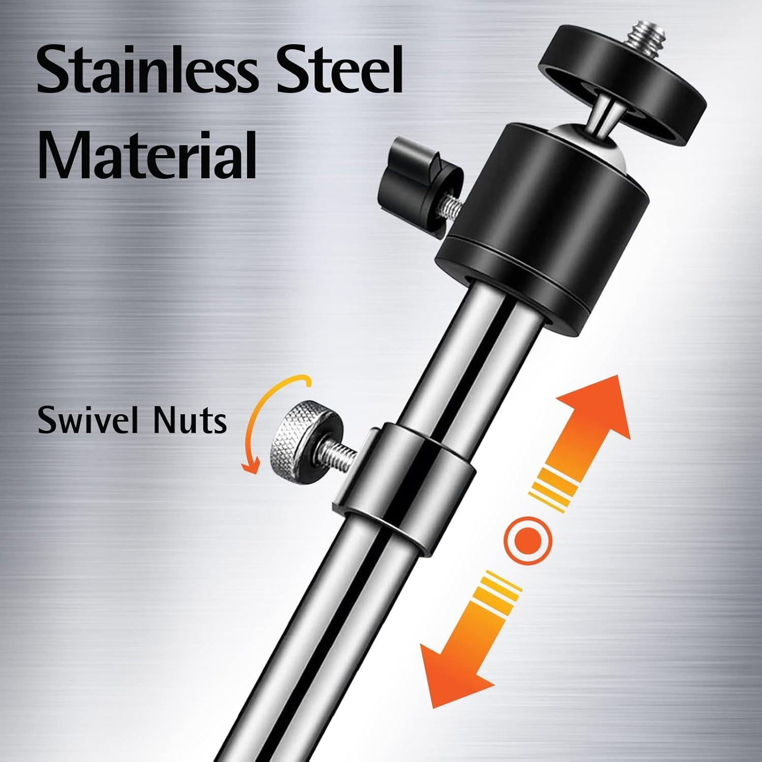 Soporte Plegable para Cámara de Caza Adfitjo 40-80cm Ajustable