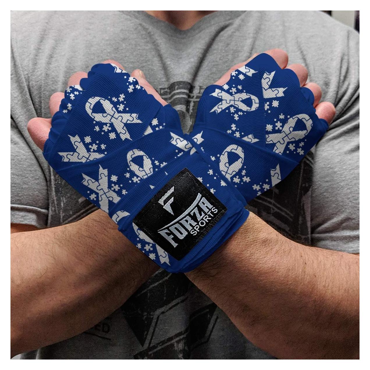 Envolturas de Mano Forza Sports 180" Estilo Mexicano Azul