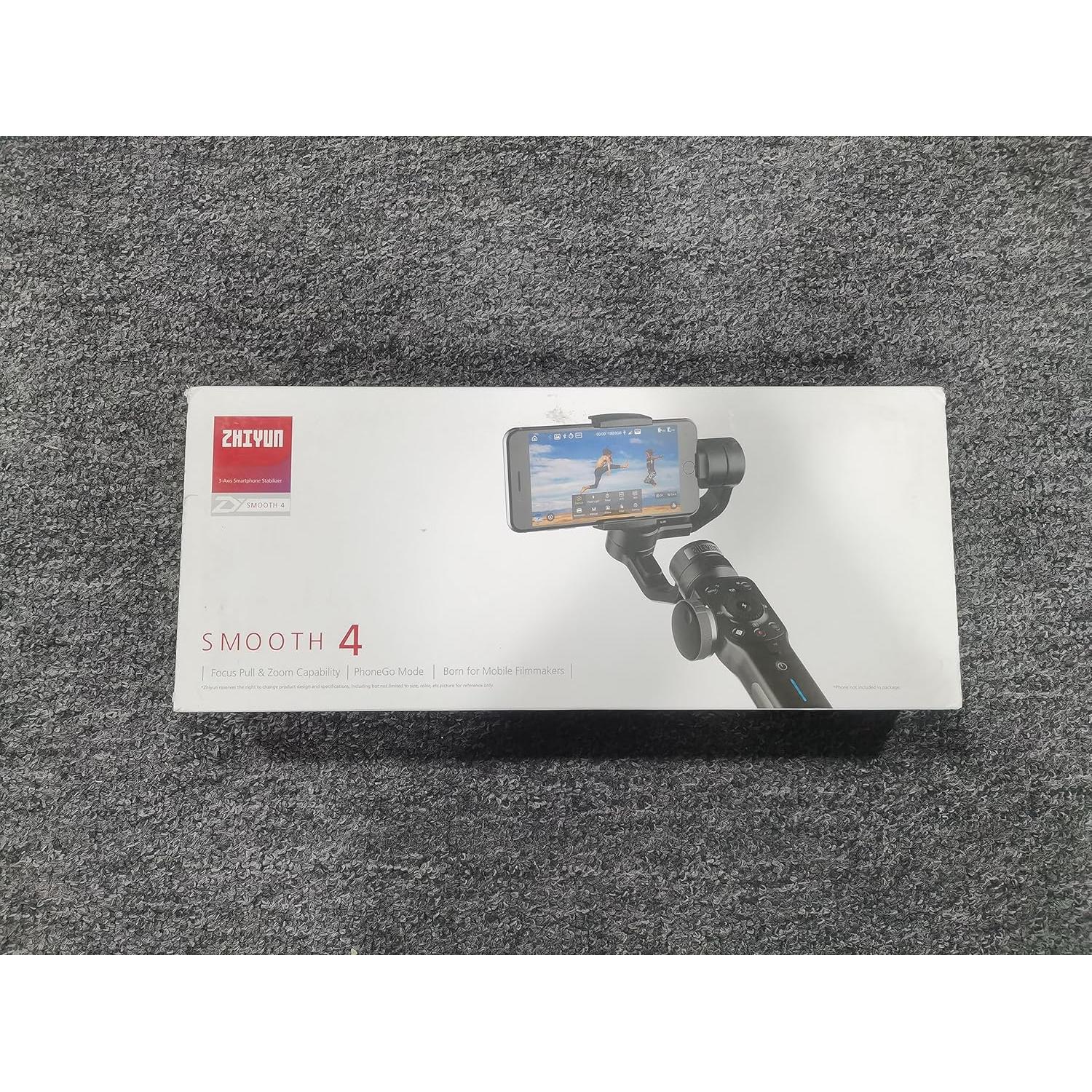 Gimbal Estabilizador Zhiyun Smooth 4 para Smartphone Negro