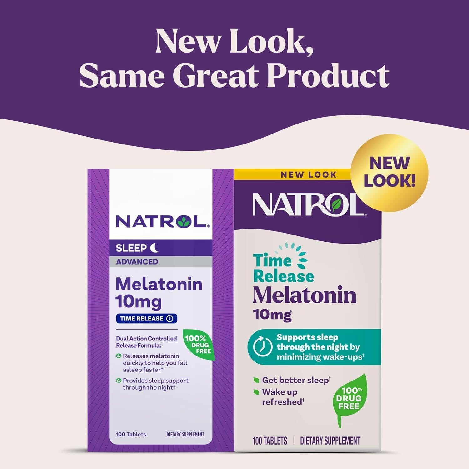 Natrol Melatonina 10mg Tabletas 100 Porciones Liberación Prolongada