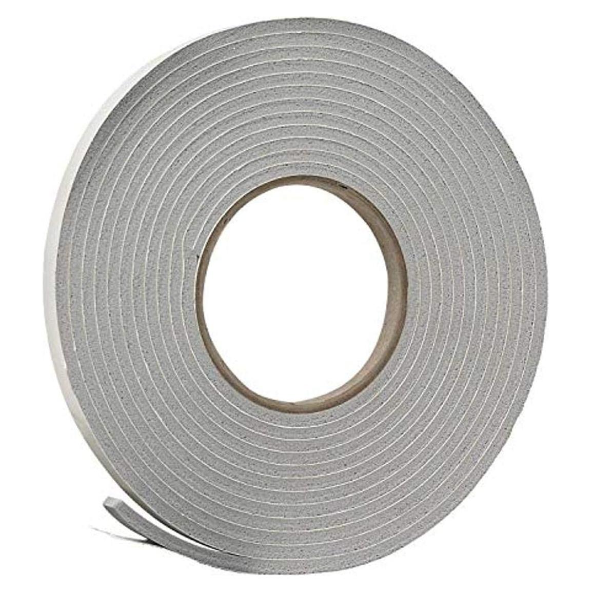 Cinta de Espuma de Vinilo Frost King V443/4 1cm x 0.5cm x 5.18m Gris (Paquete de 4)