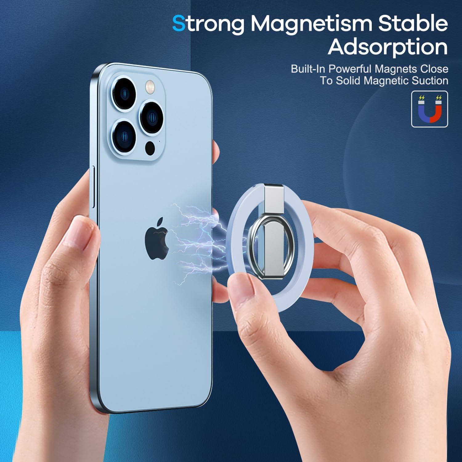 Soporte Magnético Lokyoo para Teléfono MagSafe Azul