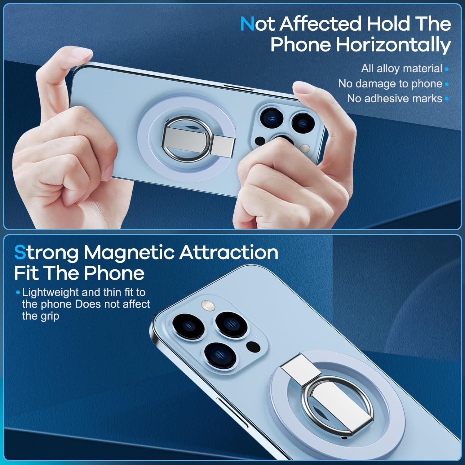 Soporte Magnético Lokyoo para Teléfono MagSafe Azul