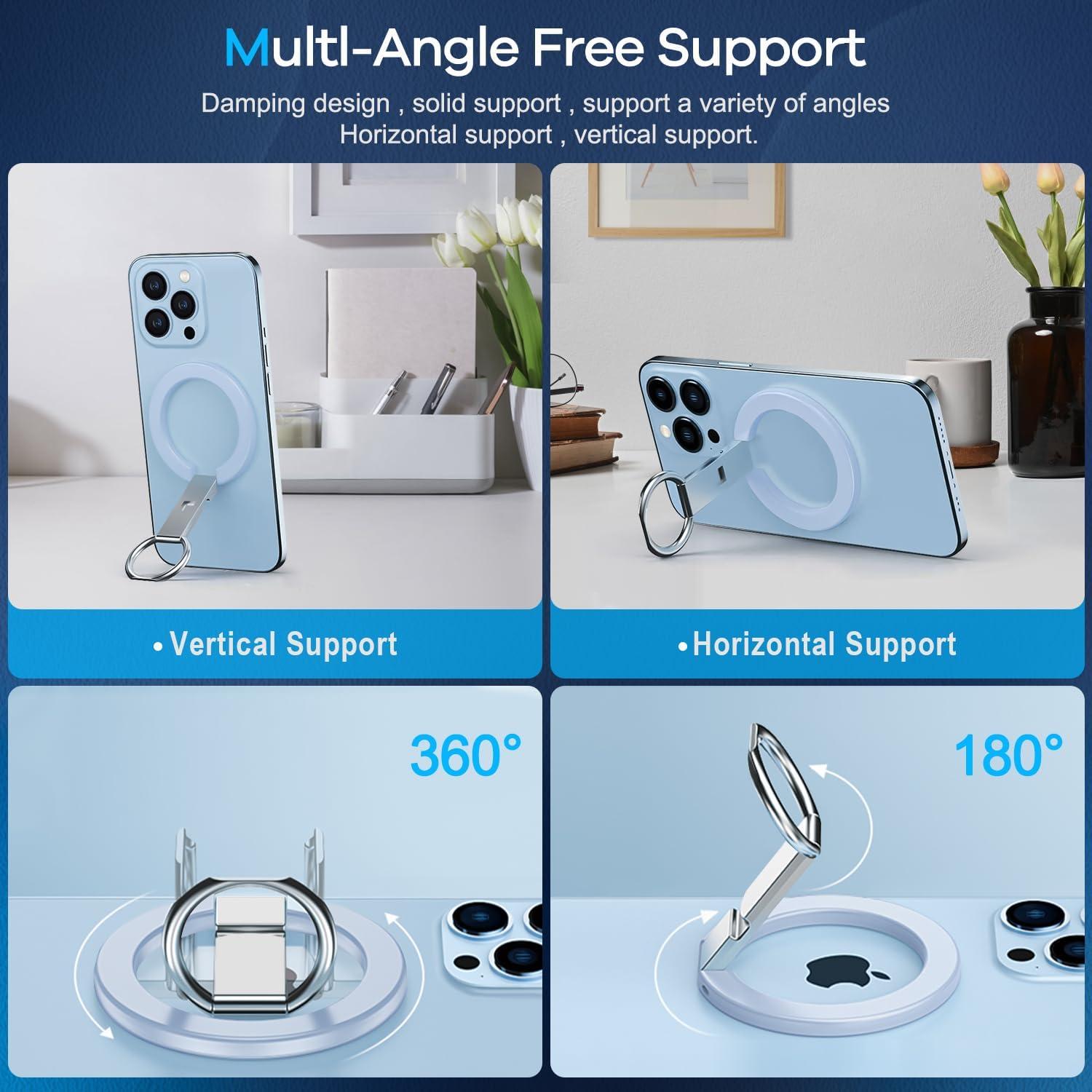 Soporte Magnético Lokyoo para Teléfono MagSafe Azul