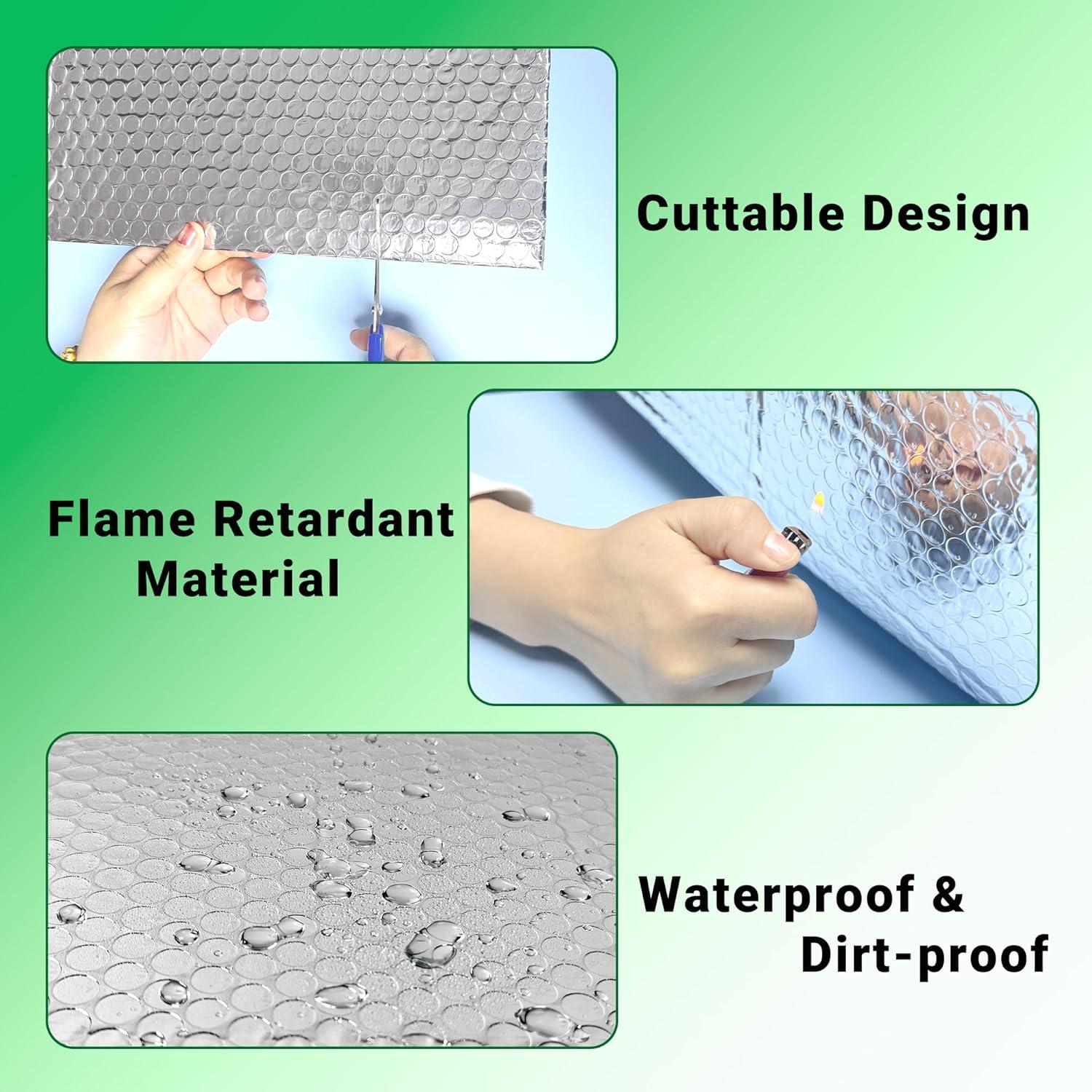 Hoja de Aislamiento Reflectante Doble Cara 0.6x5m Daomong
