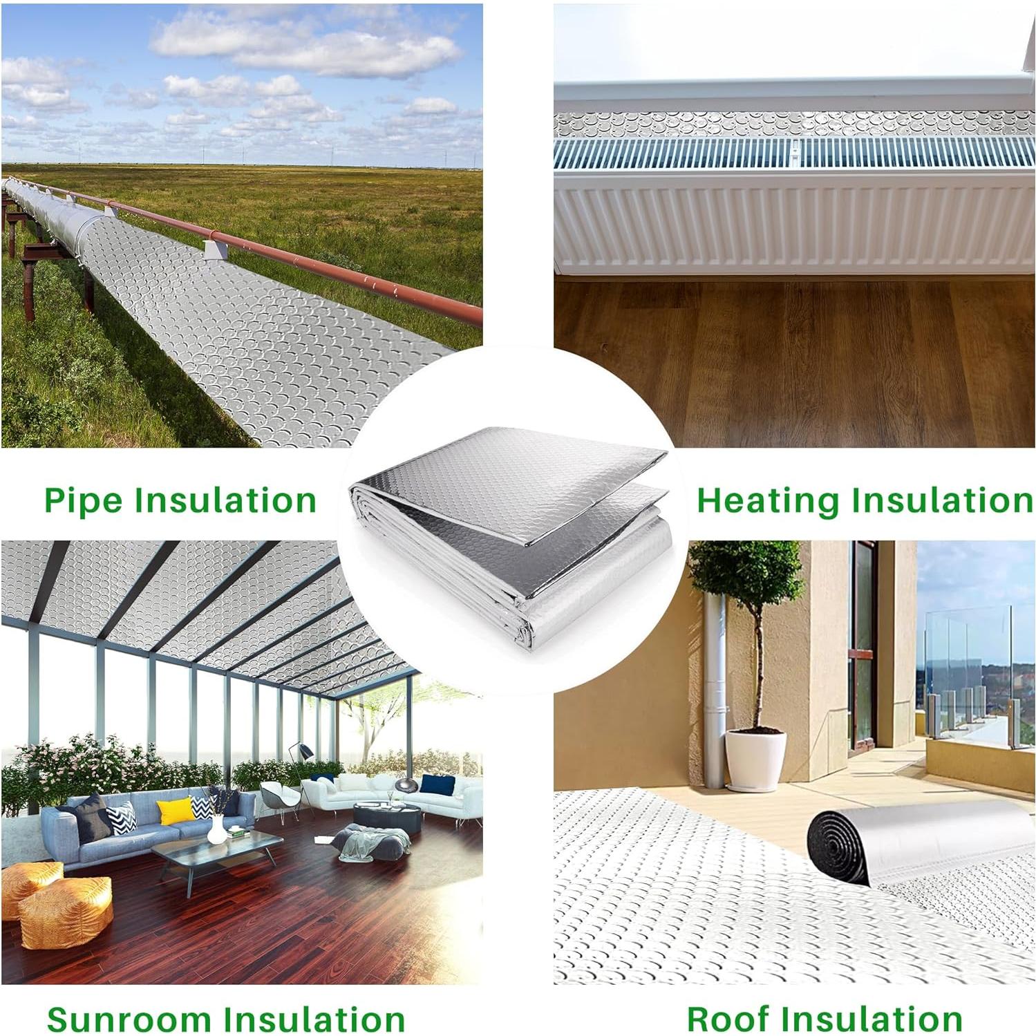 Hoja de Aislamiento Reflectante Doble Cara 0.6x5m Daomong