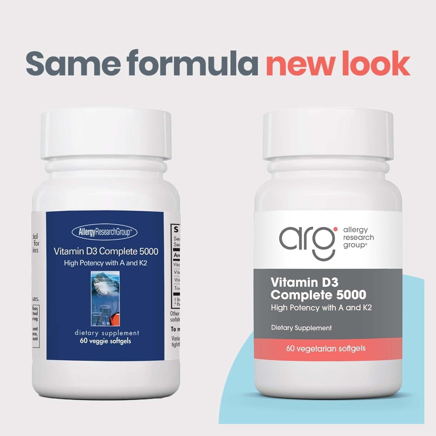 Vitamina D3 Completa 5000 UI + K2 + A - 60 Cápsulas Veganas