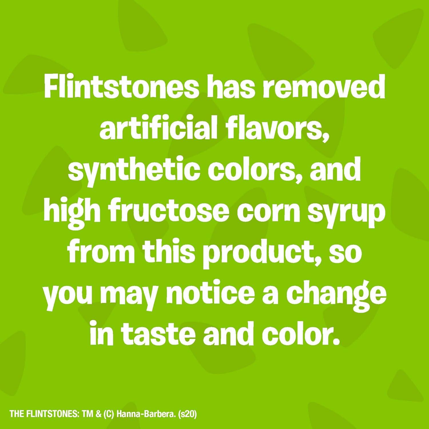 Vitaminas Masticables Flintstones con Hierro 60 Unidades