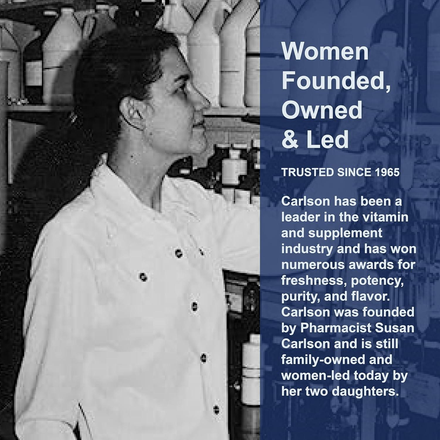 Carlson Aceite de Salmón Noruego 500 mg Omega-3 180 Cápsulas