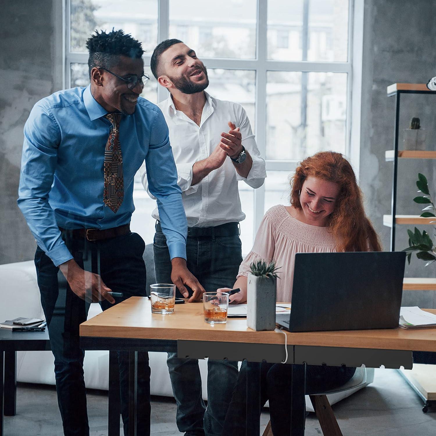 Organizador de Cables Pamo - Juego de 2 Bajo Escritorio