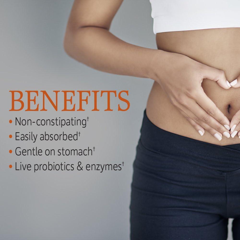 Suplemento de Hierro Crudo Garden of Life - 30 Cápsulas Veganas, 22mg Hierro