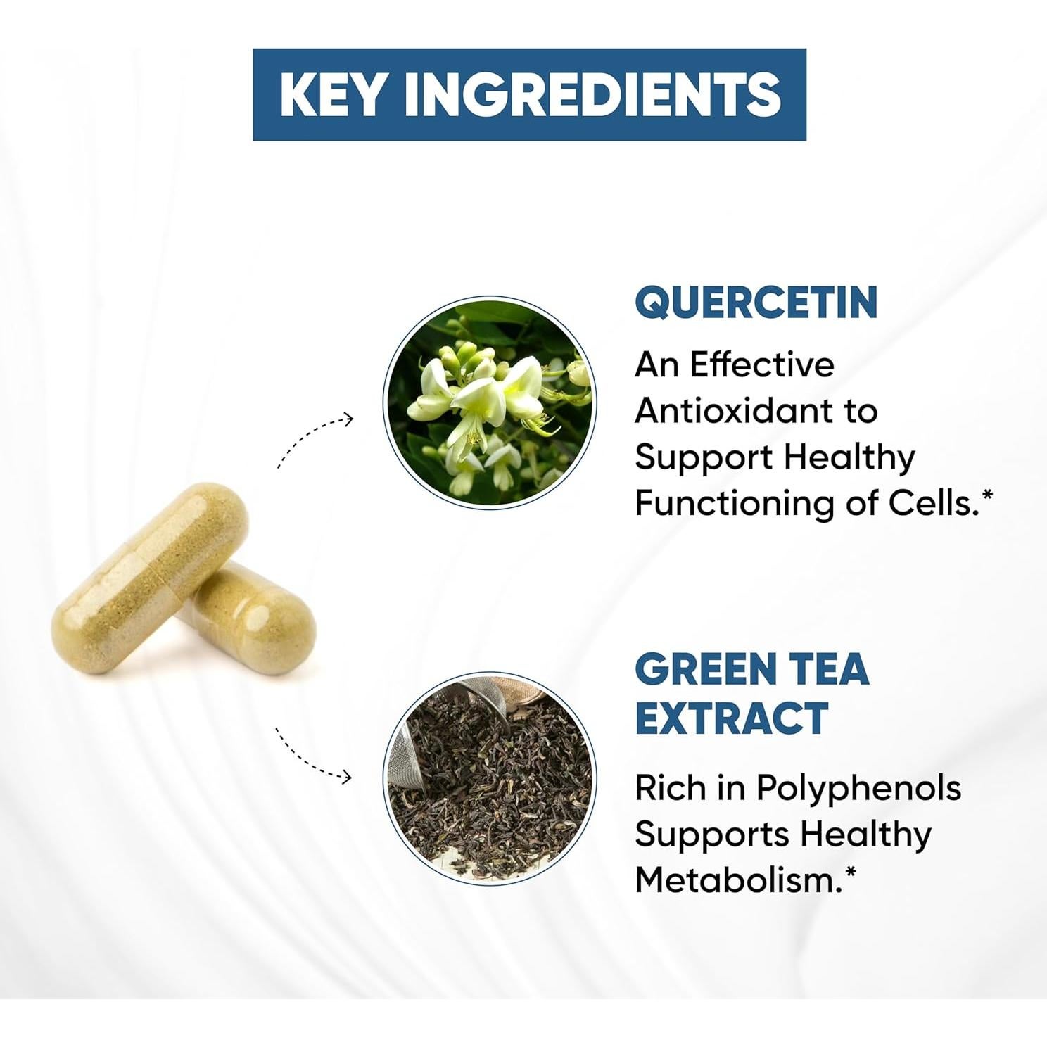 Suplemento de Zinc Sandhu 800mg con Ionóforos y Quercetina 60 Cápsulas
