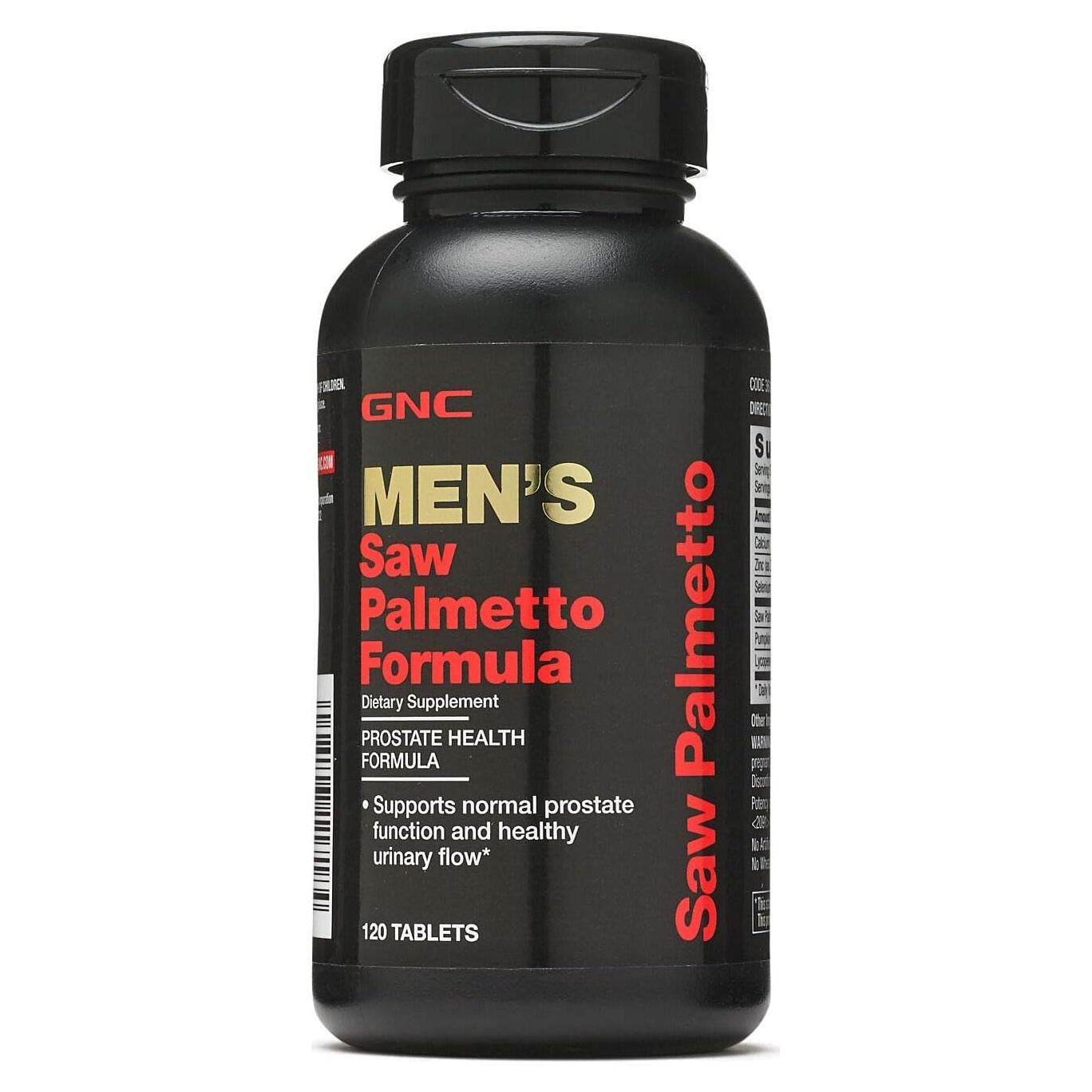 Fórmula de Saw Palmetto GNC para Hombres 120 Tabletas