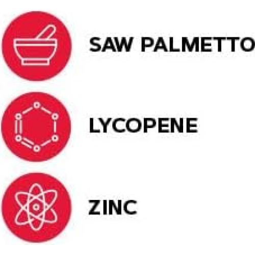 Fórmula de Saw Palmetto GNC para Hombres 120 Tabletas