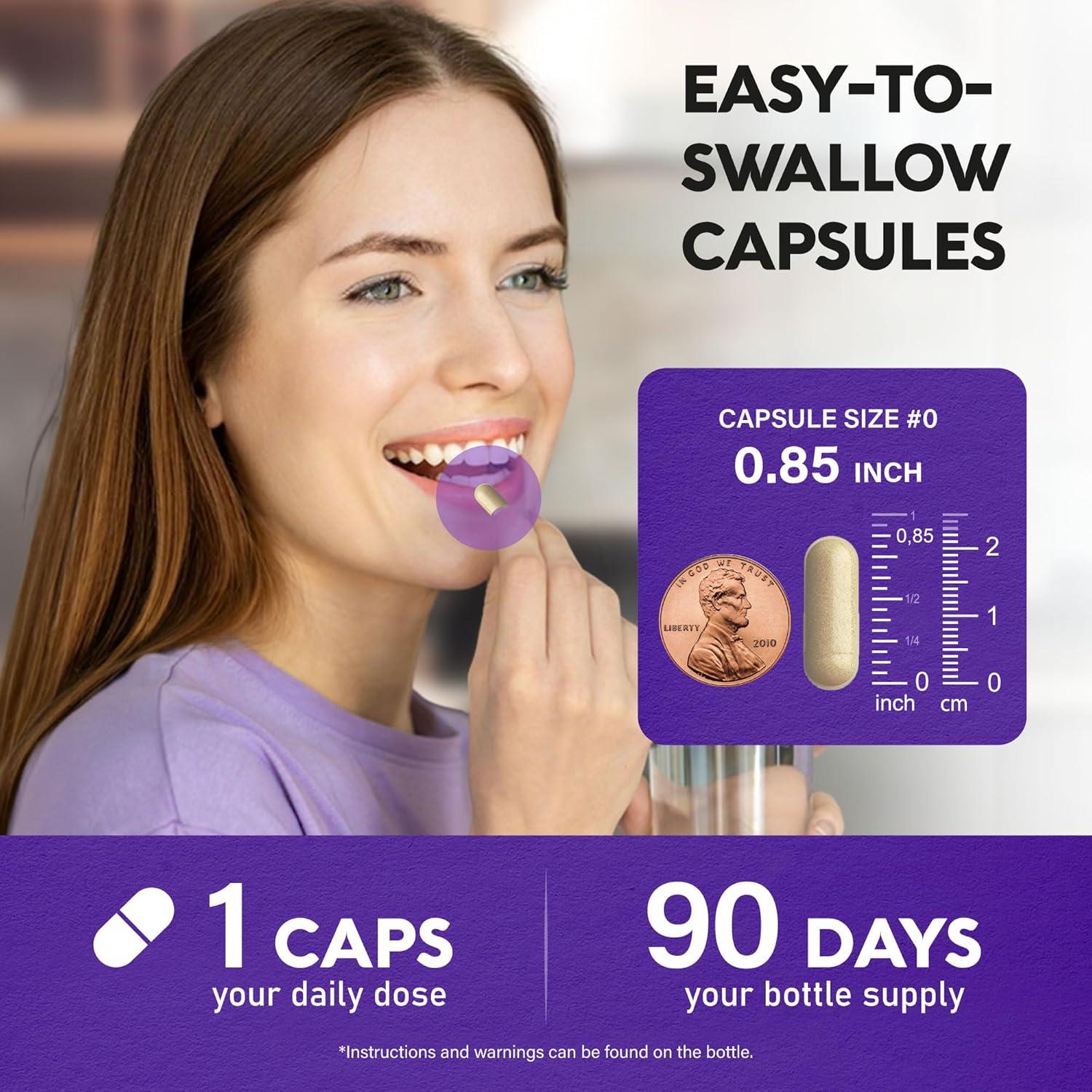 Suplemento de Azafrán Nutra Harmony 90 Cápsulas Veganas 88.5 mg