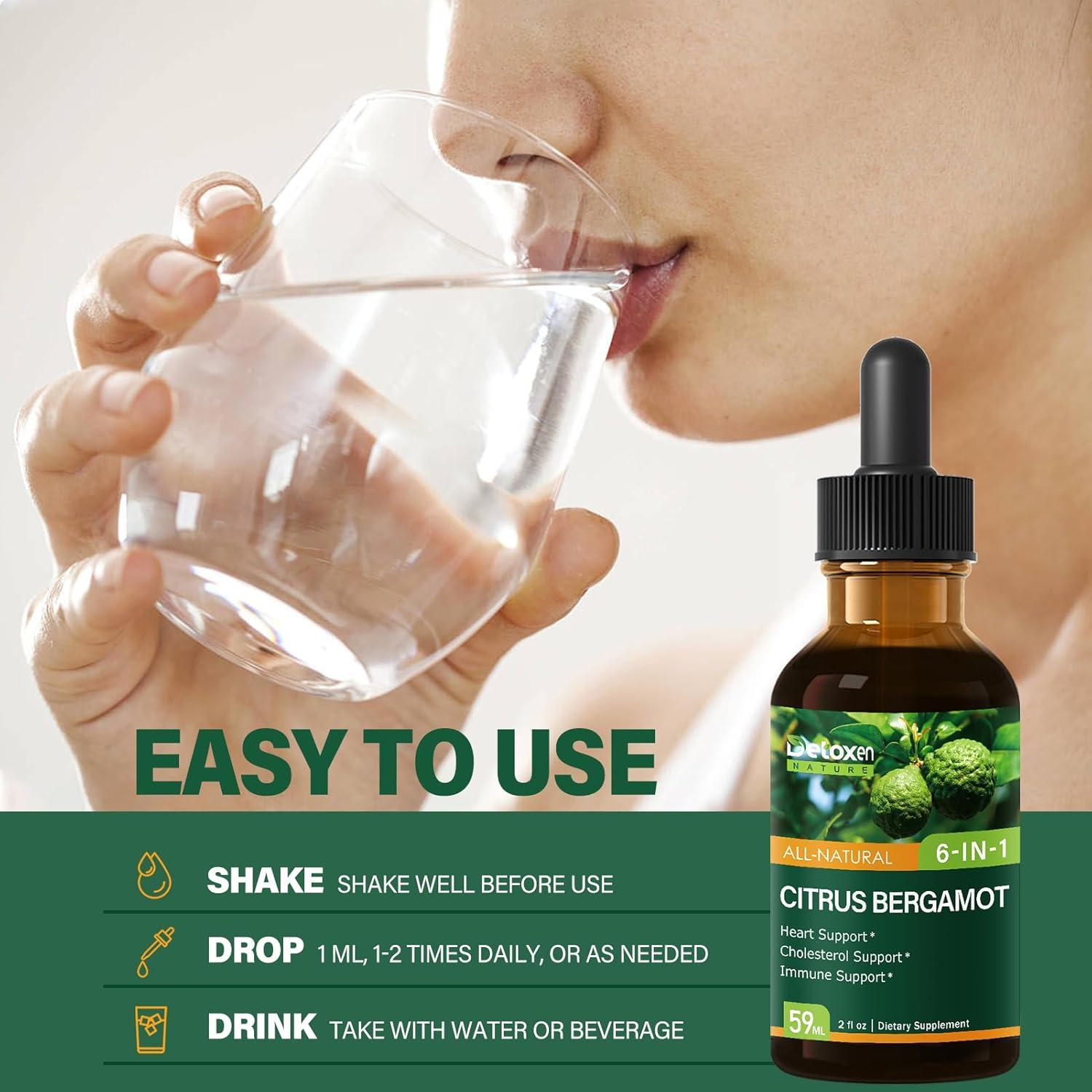 Gotas Herbales DetoxenNATURE 59ml - Soporte Colesterol y Corazón