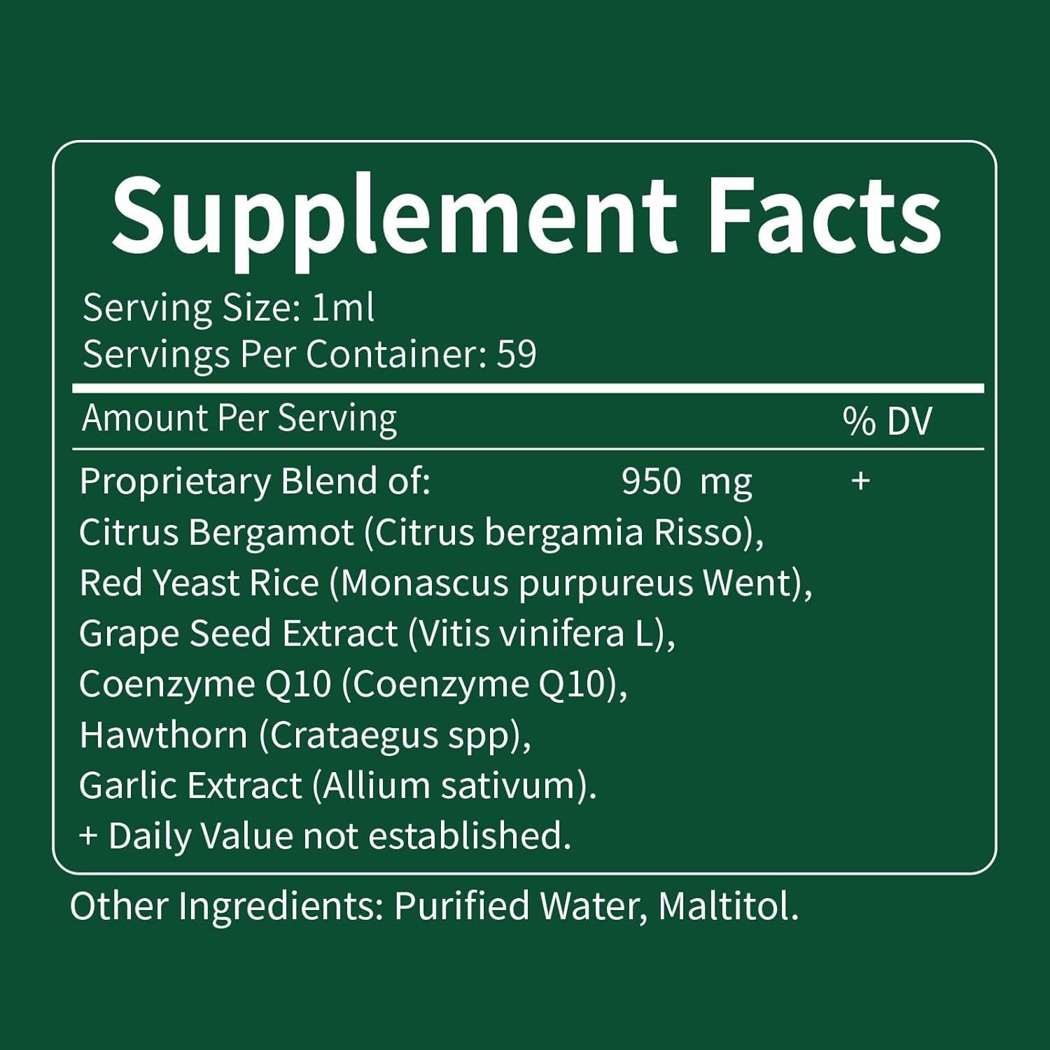 Gotas Herbales DetoxenNATURE 59ml - Soporte Colesterol y Corazón