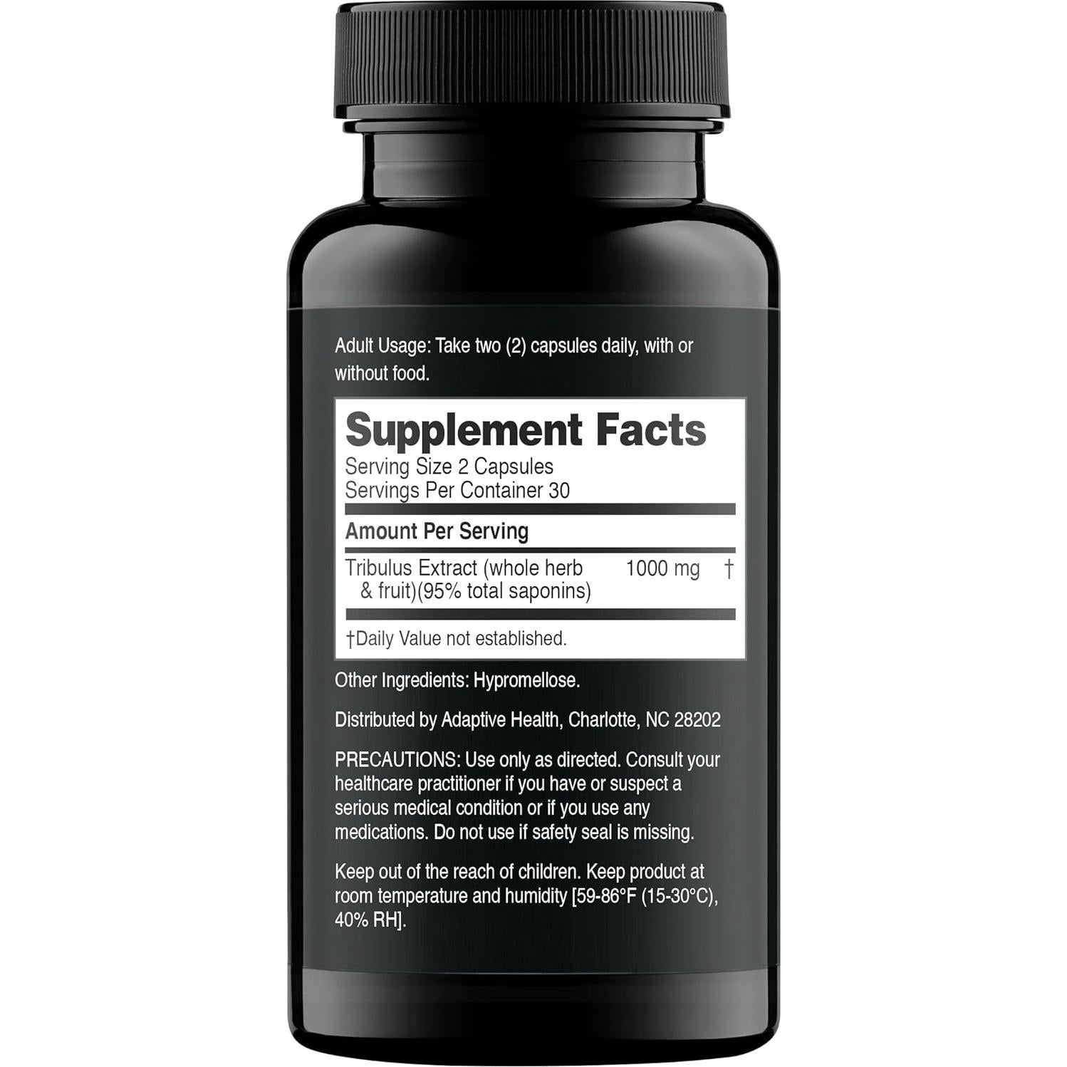 Nugenix Esenciales Tribulus Terrestris 1000mg 60 Cápsulas