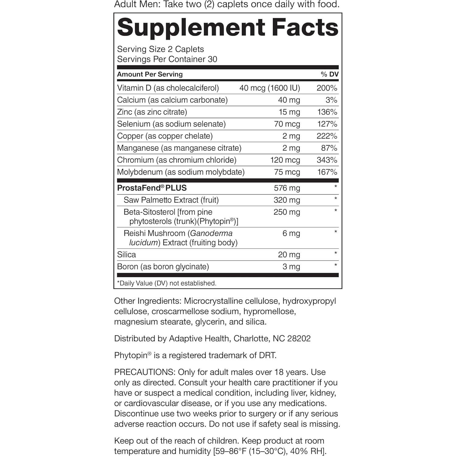 Suplemento Prostático Super Beta Prostate Avanzado 60 Cápsulas