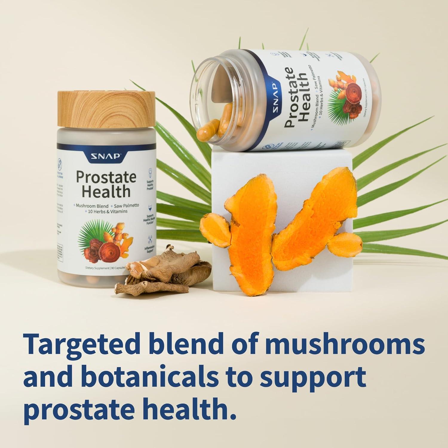 Suplemento Salud Prostática Snap Supplements 90 Cápsulas