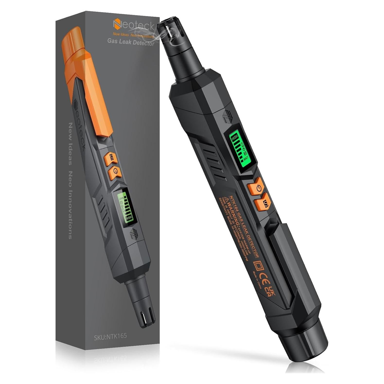 Detector de Fugas de Gas Neoteck NTK184 Portátil con Alarma