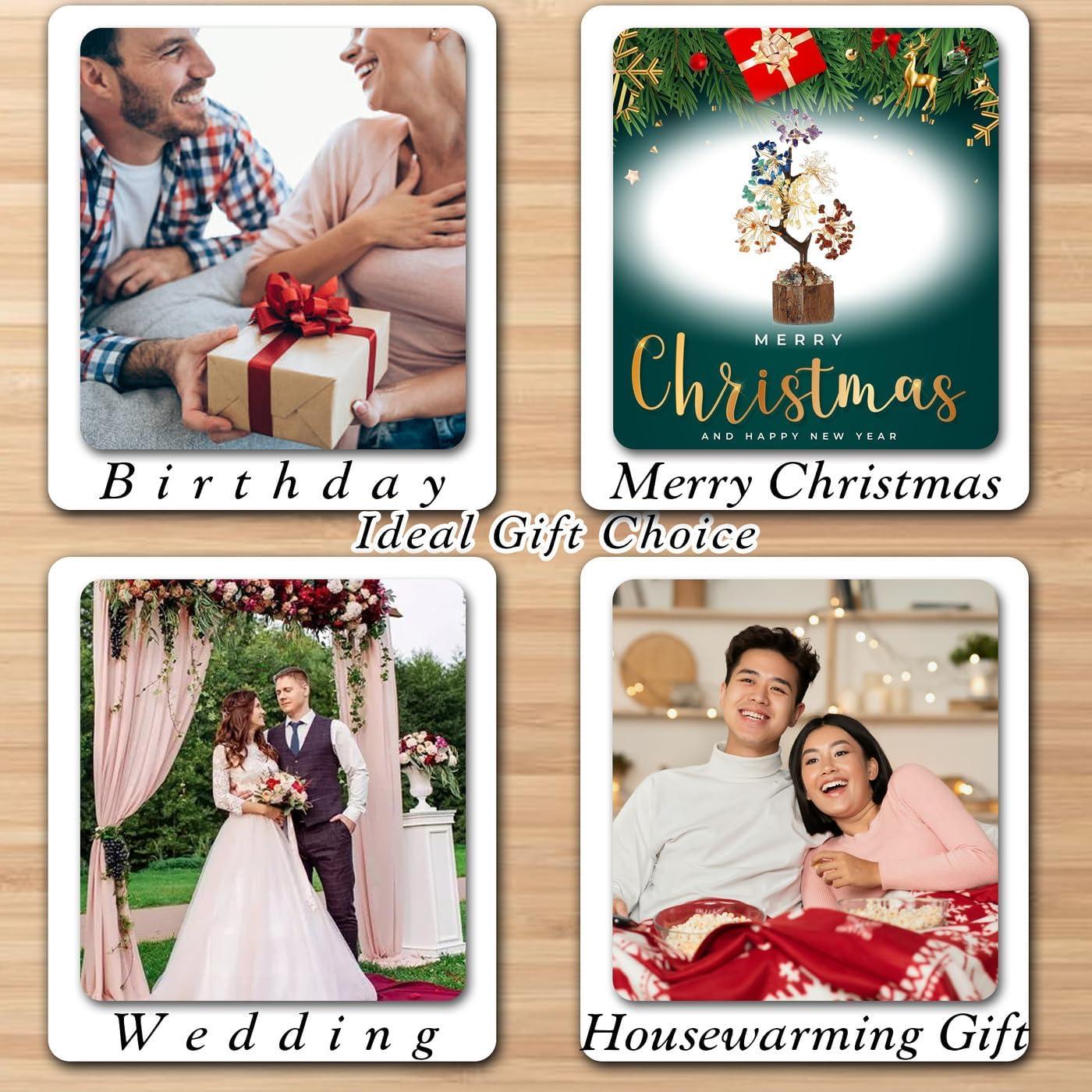 Árbol de Vida de Cristal de Obsidiana Negra MAIBAOTA 22.86 cm