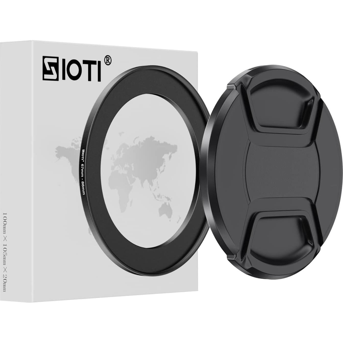 Anillo Adaptador de Paso SIOTI 67mm-86mm Ultra Delgado