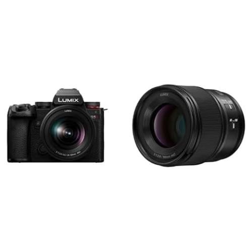Cámara Sin Espejo Panasonic LUMIX S5II 24.2MP + Lente Macro 100mm F2.8