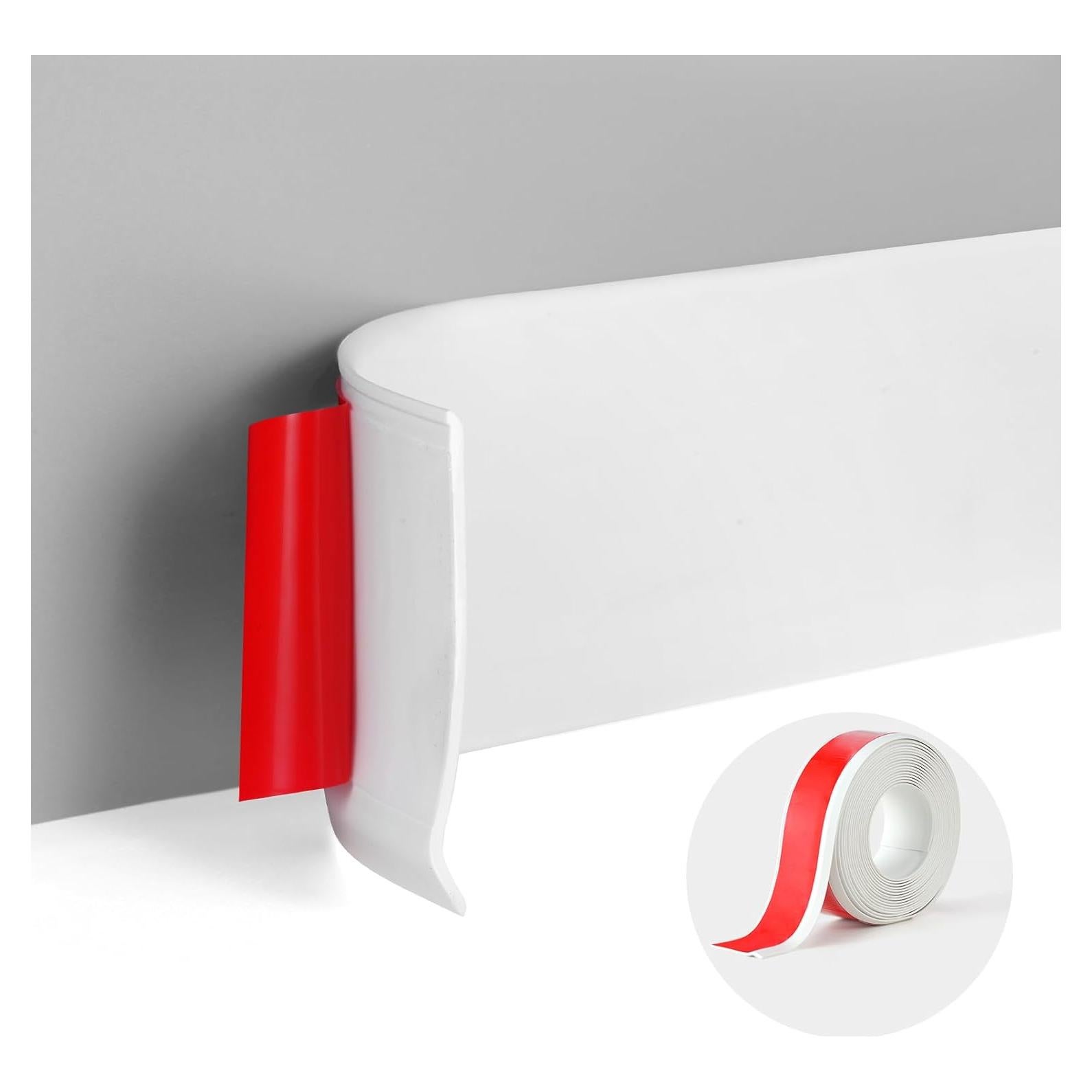 Protector de esquina autoadhesivo SUJIAMEI 2.1" Blanco 6.1m